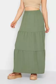 Юбка макси PixieGirl Petite, зеленый
