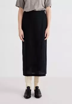 Юбка макси PULL ON SLIP SKIRT GAP, черный