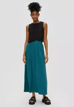 Юбка макси QS, бирюзовый