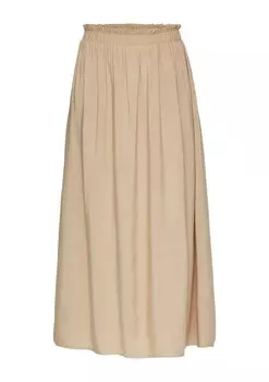 Юбка макси QS Skirt, бежевый