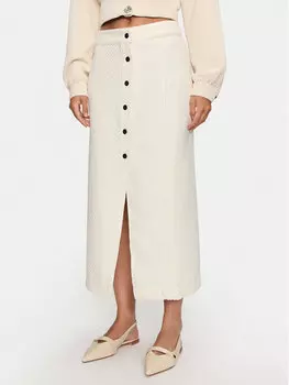 Юбка макси regular fit Karen By Simonsen, экрю