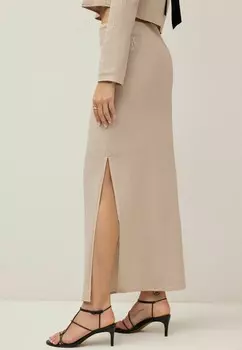 Юбка макси REGULAR FIT Next, цвет Cream