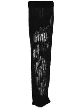Юбка макси Rick Owens Spider Ziggy, черный