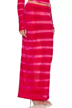 Юбка макси рио Cotton Citizen, фуксия