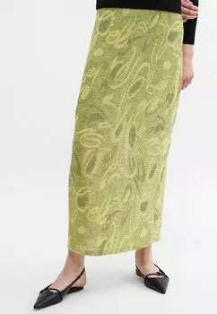 Юбка макси Rsum, зеленый