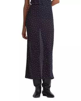 Юбка макси с декором Kinski Altuzarra, синий