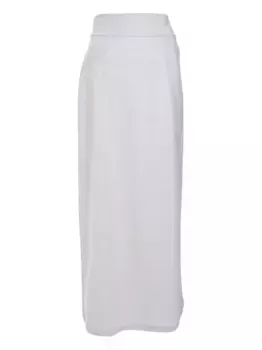 Юбка макси с клапаном Fabiana Filippi, серый