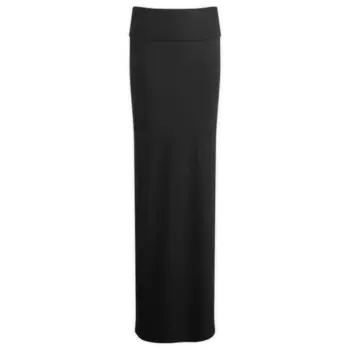 Юбка макси с отворотом Joah Brown, черный