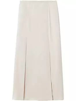 Юбка макси с разрезами до бедра Claudie Pierlot, нейтральный цвет