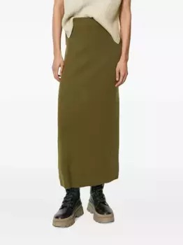 Юбка макси с разрезом Marc O'Polo, зеленый