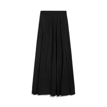 Юбка макси с заниженной талией BALENCIAGA, черный
