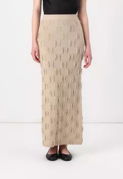 Юбка макси SAMARLA SKIRT Samse Samse, бежевый