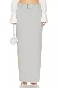 Юбка макси Ser.O.Ya Maeve, серебряный