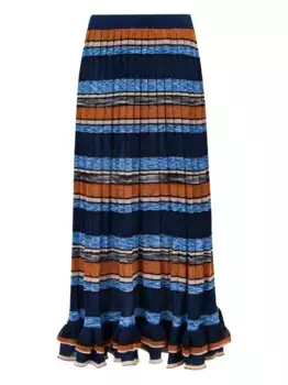 Юбка макси Seraphine Ulla Johnson, синий