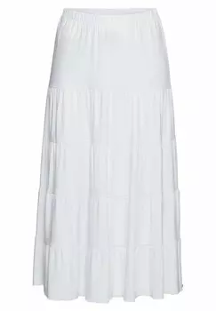 Юбка макси Sheego, белый