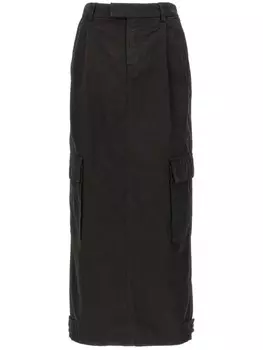 Юбка макси Shiv ARMARIUM, черный