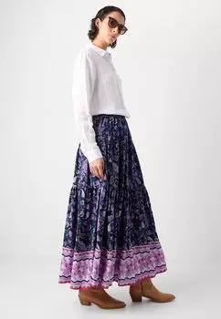 Юбка макси SKIRT Lollys Laundry, мультиколор