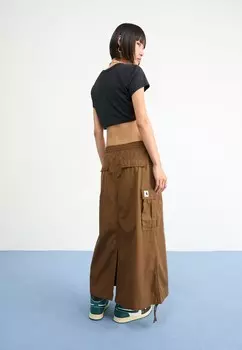 Юбка макси SKIRT LONG Carhartt WIP, коричневый