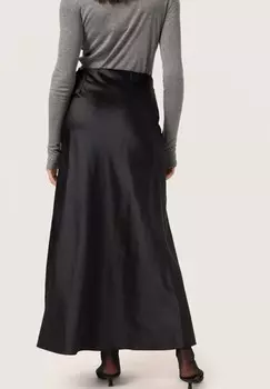 Юбка макси SLANNA Soaked in Luxury, черный