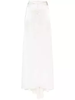 Юбка макси со вставками Ludovic de Saint Sernin, белый