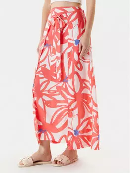 Юбка макси стандартный крой 4VET50007 United Colors Of Benetton, красный