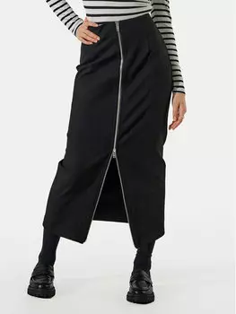 Юбка макси стандартный крой Marcella 15338423 Only, черный