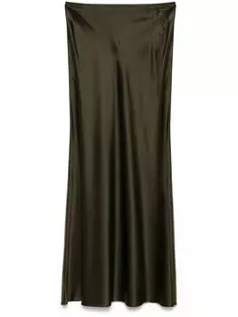 Юбка макси STAUD Odin, зеленый
