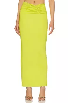 Юбка макси superdown Aluna, цвет Neon Yellow