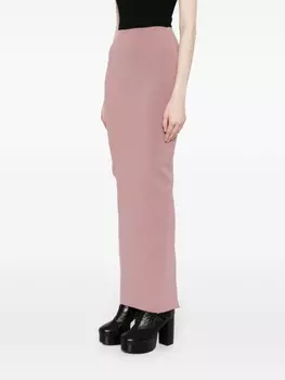 Юбка макси Tank Column Rick Owens, розовый