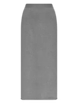 Юбка макси The Charlotta в рубчик Lisa Yang, серый