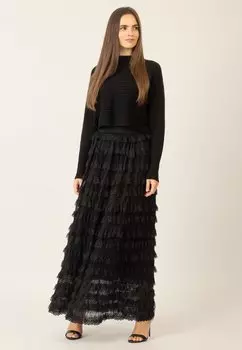 Юбка макси TLLROCK Apart, черный