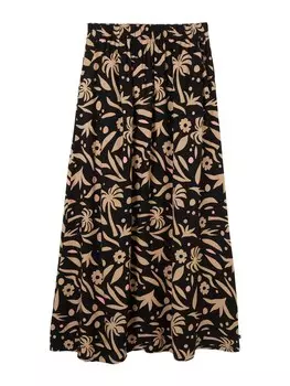 Юбка макси TOM TAILOR DENIM Skirt, черный