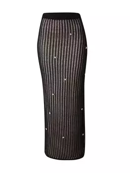 Юбка макси TOPSHOP Skirt, черный