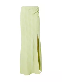 Юбка макси TOPSHOP Skirt, зеленый
