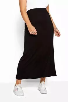 Юбка макси-труба Yours, черный