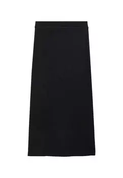 Юбка макси TULUM Mango Kids, черный