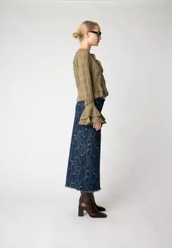 Юбка макси TURNERRS Rsum, темно-синий