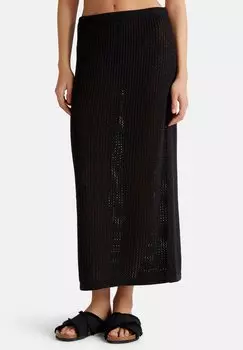 Юбка макси United Colors of Benetton, черный