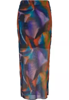 Юбка макси Urban Classics Skirt, разноцветный
