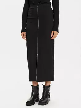 Юбка макси узкого кроя Karen By Simonsen, черный