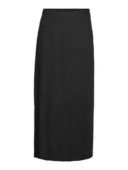 Юбка макси VERO MODA Skirt INAYAH, черный