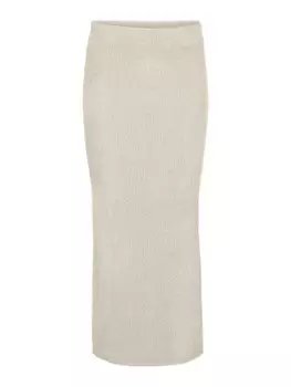 Юбка макси VERO MODA Skirt PUFF, серый