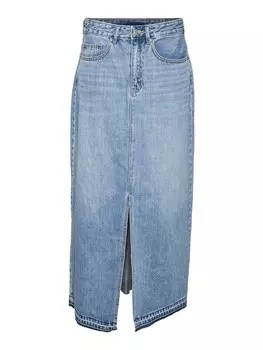 Юбка макси VERO MODA Skirt Zayla, синий