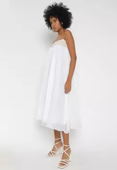 Юбка макси VIELSEITIGER YC Fashion & Style, белый