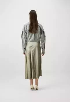 Юбка макси VIKTORIA BIAS SKIRT Samse Samse, оливковый