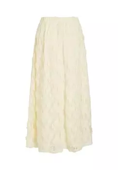 Юбка макси VILA, кремовый