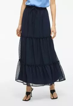 Юбка макси VILA, темно-синий