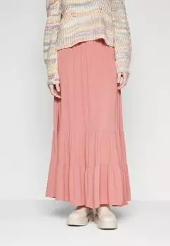 Юбка макси VIMESA LONG SKIRT VILA, цвет brick dust