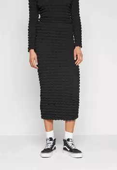 Юбка макси VMFREDA SKIRT Vero Moda, цвет black