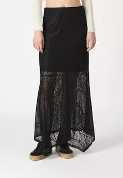 Юбка макси VMLOLLIE SKIRT Aware, черный